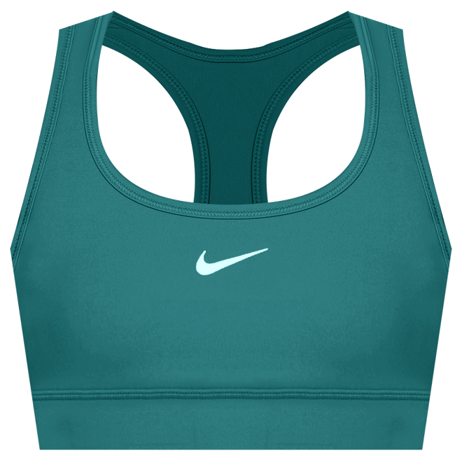 Nike Swoosh gepolsterter Sport-BH mit mittlerem Halt