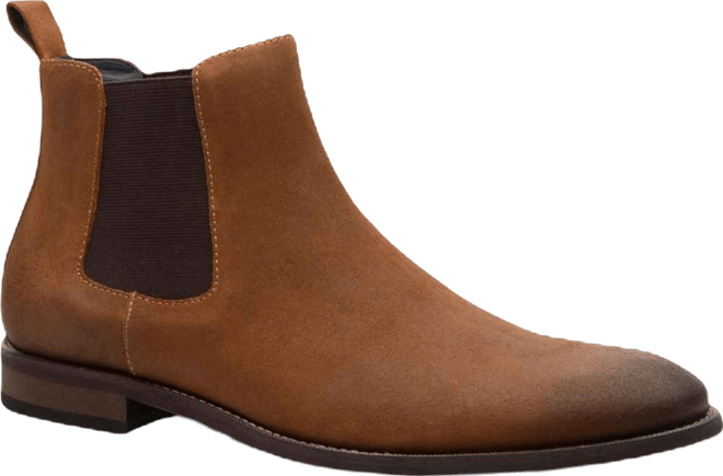 Men's York Dress Casual Suede Chelsea Boots