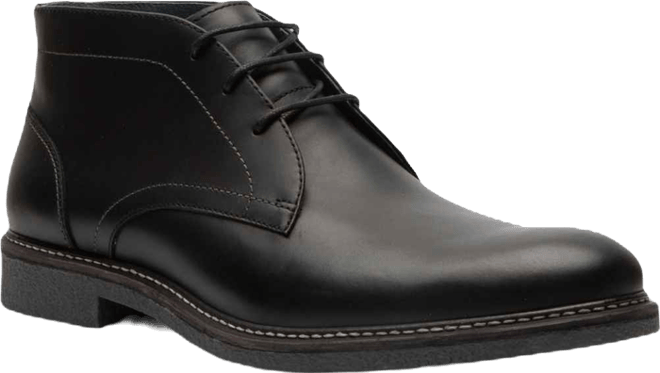 Men's Alder Casual Three-Eyelet Leather Chukka Boots