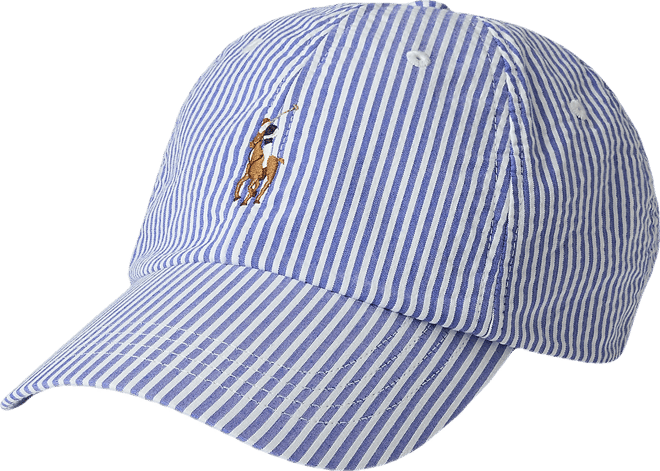 Polo Ralph Lauren Men's Seersucker Ball Cap - Macy's