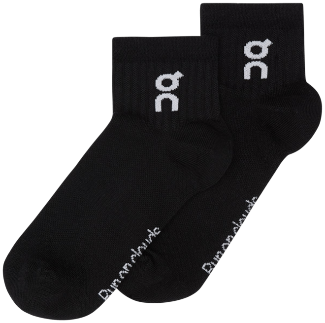 On Adult Logo Quarter Socks - 3 Pack