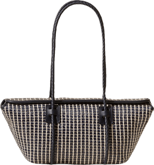 【HEREU】FORNA STRIPED RAFFIA Leather Framed Shoulder Bag FORNA STRIPED RAFFIA - Leather Framed Shoulder Bag – Hereu