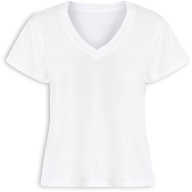 perfectwhitetee Hendrix V Neck Tee | Bloomingdale's Women