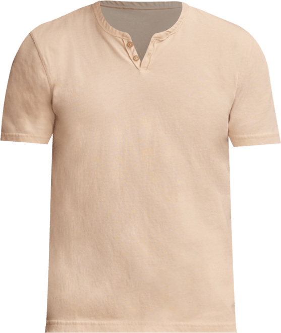 Men's Venice Burnout Notch Neck T-shirts