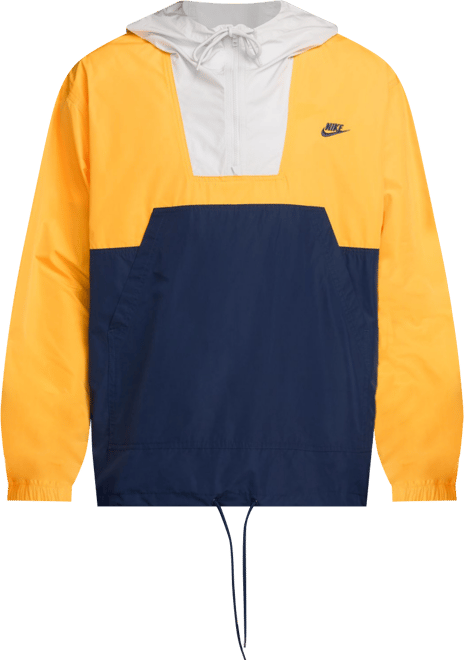 Nike Club Men's Marina Quarter-Zip Colorblocked Anorak