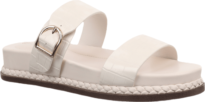 Women's Gianaa Memory Foam Double Band Footbed Sandals, Created for Macy's