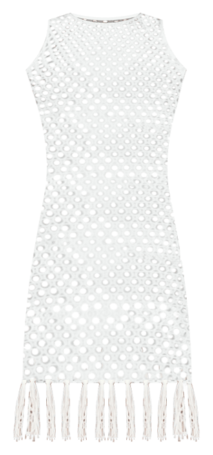 ワンピース YOUTHBATH PIERCE MESH DRESS 4FK284 YOUTHBATH PIERCE MESH DRESS 4FK284 (YOUTHBATH/ワンピース