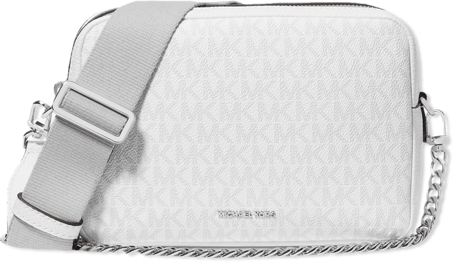 Michael  Bryant Medium Double Zip Chain Camera Crossbody