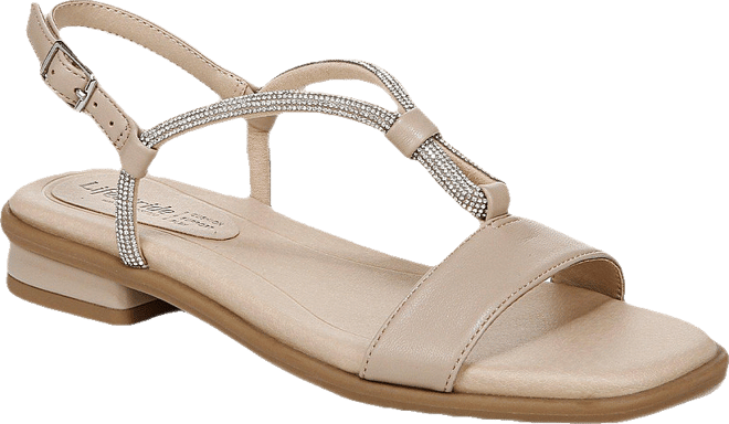 LifeStride Womens Radiant Strappy Flat Sandals