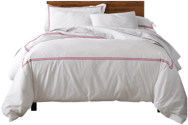 Luxury 4 Piece Down Comforter with Duvet Cover Set, Queen