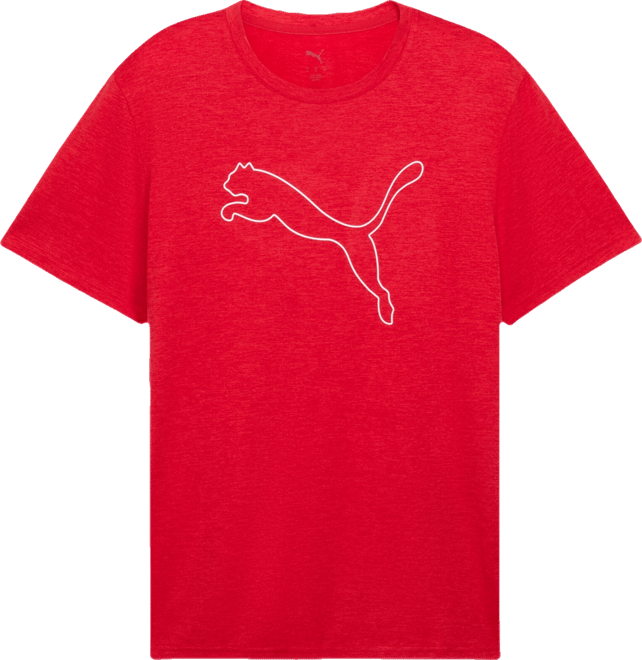 Men's Performance Cat Logo Graphic Training T-Shirt