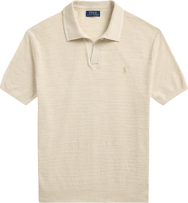 Polo Ralph Lauren Men's Textured Cotton-Linen Sweater - Macy's