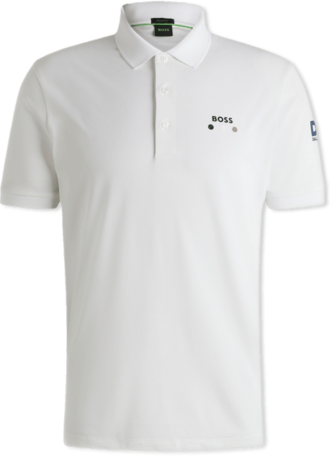 Boss by  Men's Paddy Stretch-Pique Regular-Fit Polo Shirt