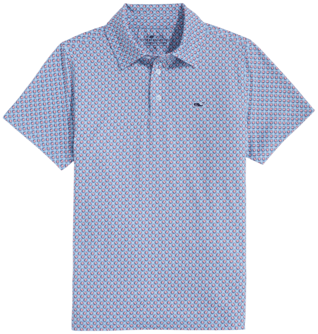 Boys' Printed Sankaty Performance Polo