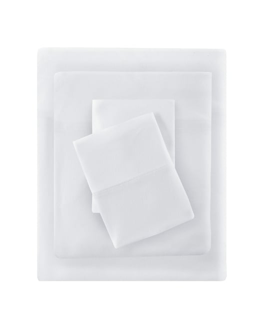 Jersey-Knit Cotton Blend 4-Pc. Sheet Set, Queen