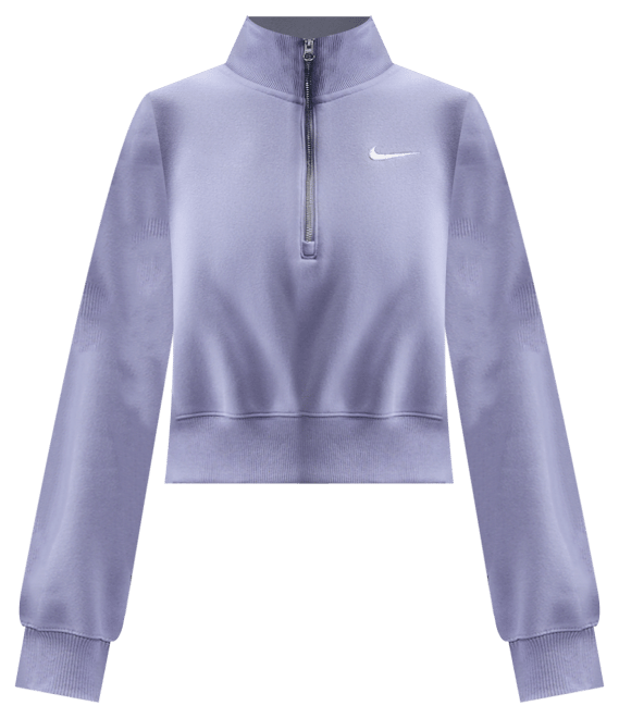 Nike Sportswear Phoenix Fleece Women's 1/4-Zip Cropped Sweatshirt