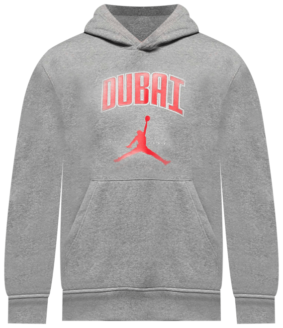 Jordan Hoodie pullover de lã cardada Dubai para homem