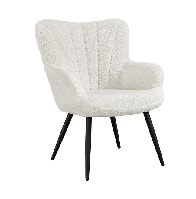 Modern Fabric Upholstered Accent Chair