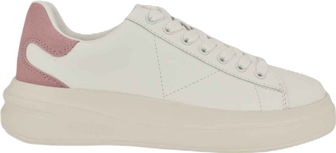 Women's Elbina Contrast Heel Lace-Up Sneakers