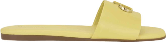 Women's Yancie Logo Flat Slide Sandals