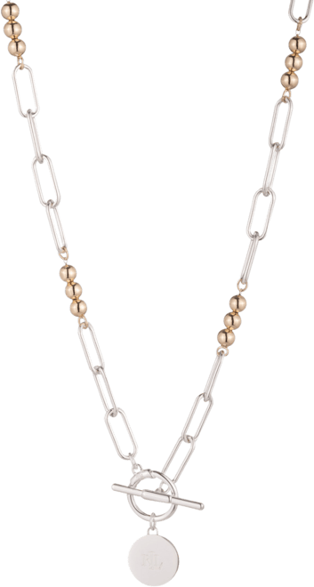 ブレスレット Lauren Ralph Lauren Gold-Tone Heavy Chain Toggle Bracelet Lauren Ralph Lauren Link Toggle Line Bracelet | Dillard's