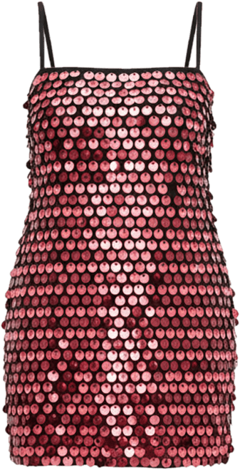 Plus Size Mini Disco Dress