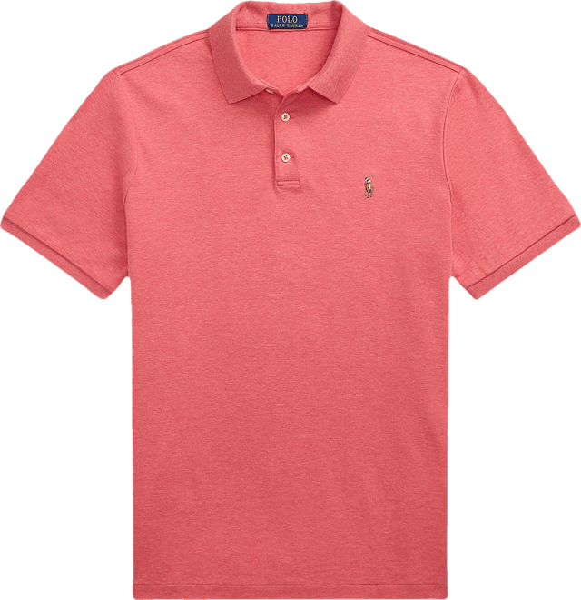 Men's Classic Fit Soft Cotton Polo Shirt