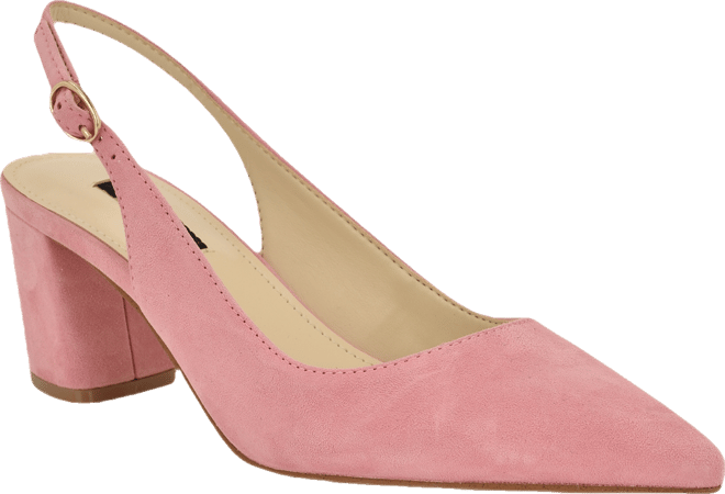 Women's Kamsee Block Heel Slingback Pumps