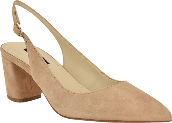 Women's Kamsee Block Heel Slingback Pumps