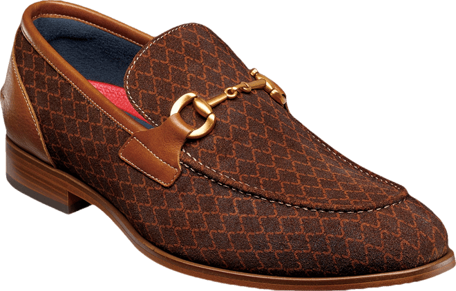 Men's Brinkley Moc Toe Metal Bit Slip On Shoe