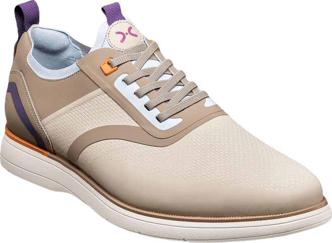 Men's Everidge Plain Toe Elastic Lace Shoe