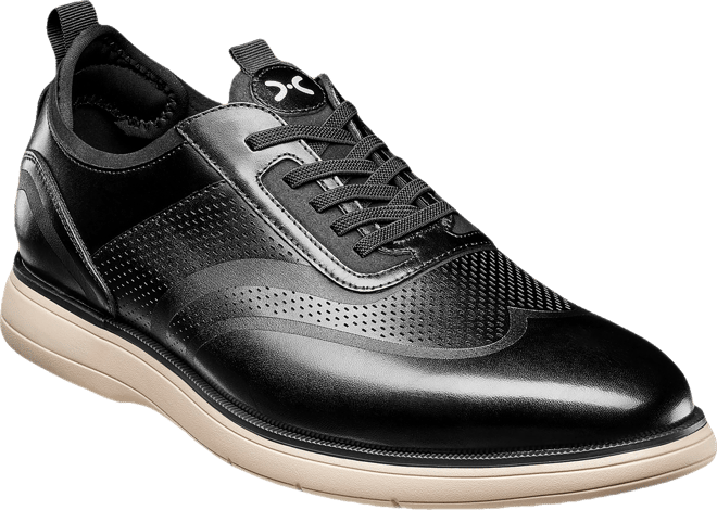 Men's Edgewood Wingtip Elastic Lace Shoe