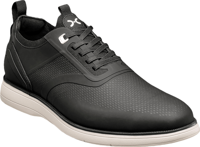 Men's Everidge Plain Toe Elastic Lace Shoe