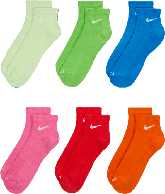 Nike Everyday Plus Cushioned Training Ankle Socks (6 Pairs)