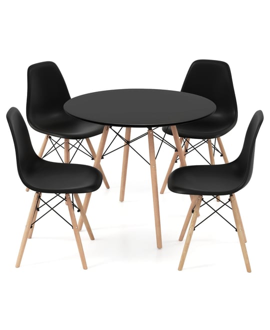 5-Piece Dining Table Set with Legs Stylish and Functional Dining Furniture for Home