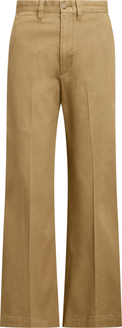 Women's Chino Wide-Leg Pants