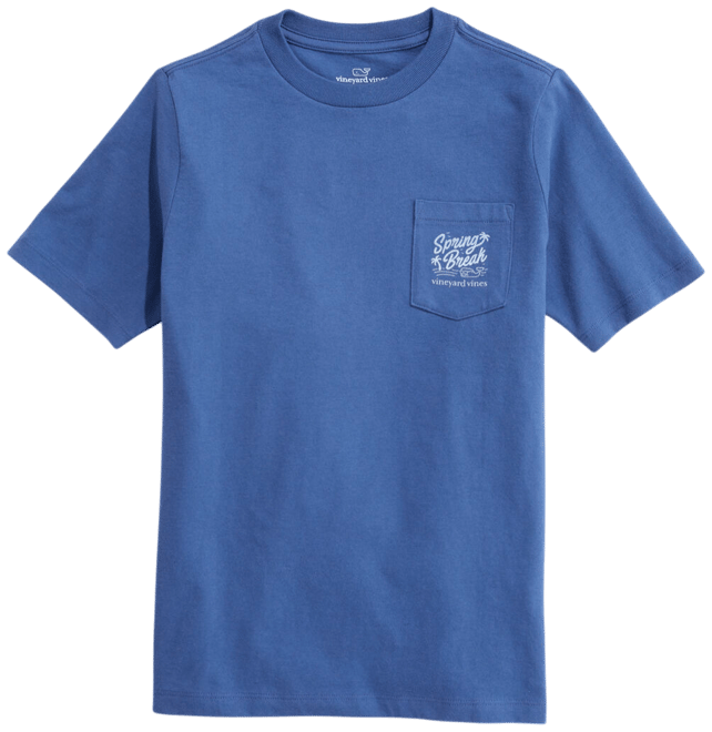 Boys' Spring Break Icons Short-Sleeve Pocket Tee