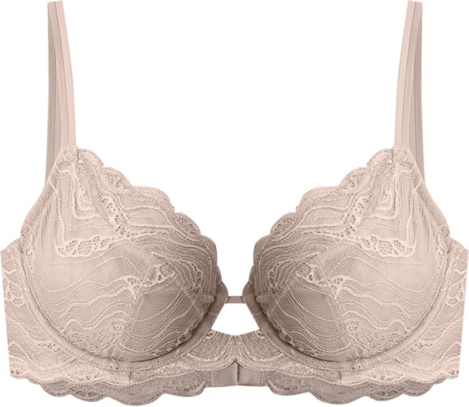 Women's Sensual Stretch Lace Unlined Full-Coverage Bra QF8120