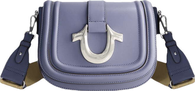 Saddle Bag with Gold Hardware