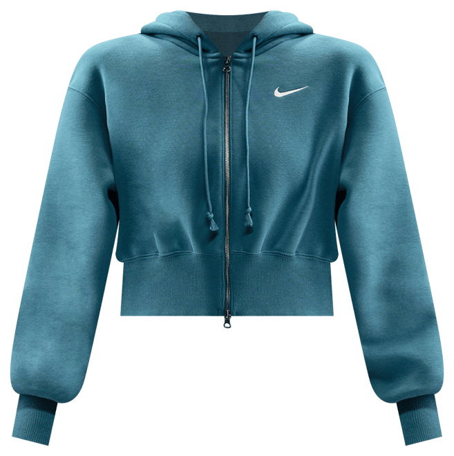 Nike Sportswear Phoenix Fleece Women's Loose Cropped Full-Zip Hoodie