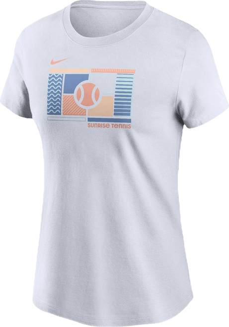 Nike Playera de tenis de manga corta para mujer
