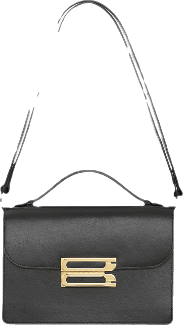 Dorian Bag In Black Smooth Leather