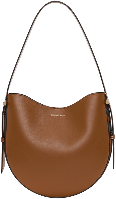 【Victoria Beckham】Diaラージレザーショルダーバッグ Medium Dia Hobo Bag In Tan Smooth Leather – Victoria Beckham Int