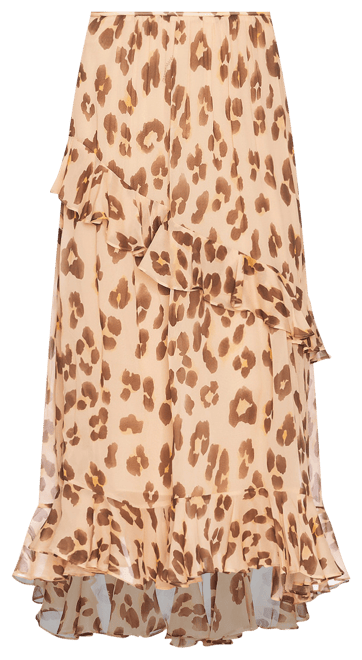 Illuminate Asymmetric Skirt