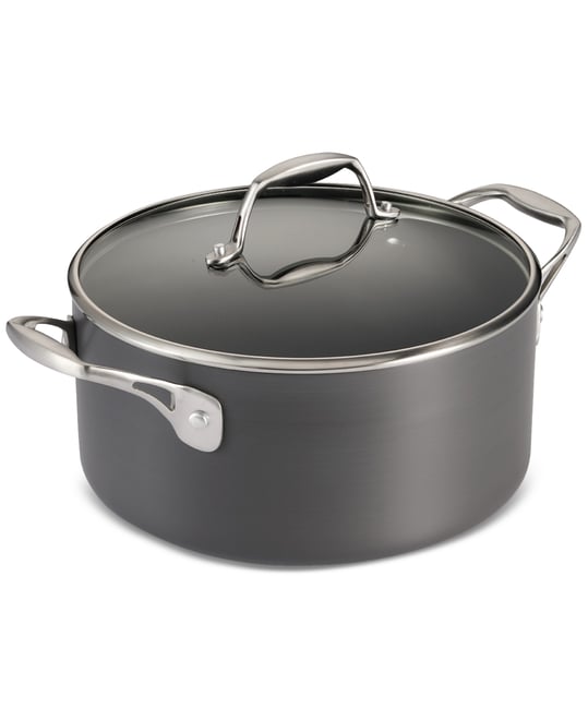 OnyxPro 5-Quart Hard Anodized Nonstick Dutch Oven with Lid