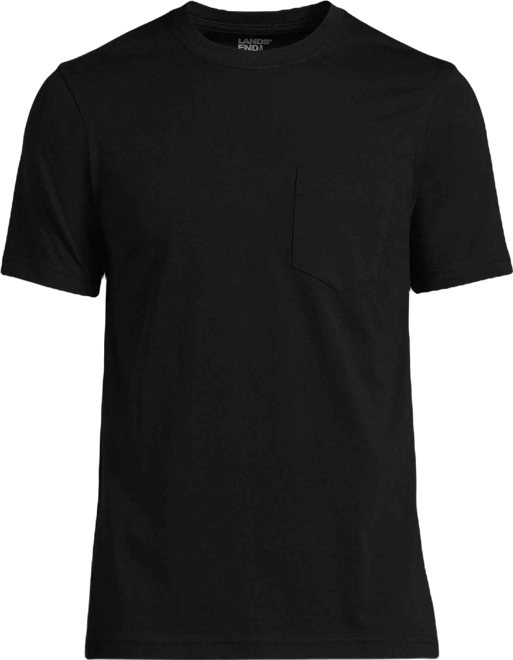 Men's Short Sleeve Cotton Supima Tee With Pocket