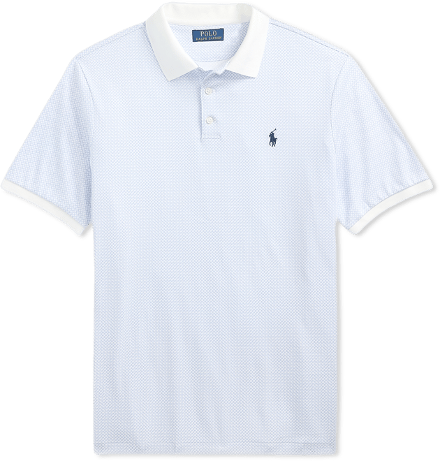 Polo Ralph Lauren Men's Classic-Fit Print Soft Cotton Polo
