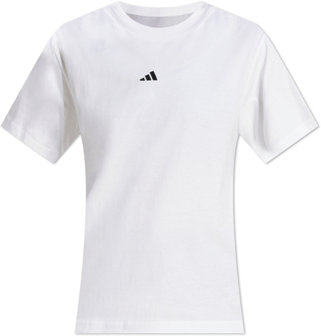 Women's Short-Sleeve Cotton Crewneck Logo T-Shirt