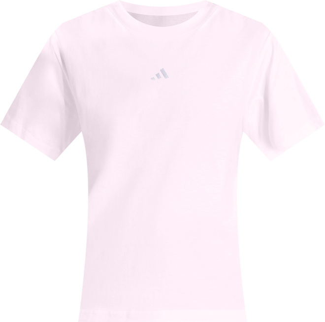 Women's Short-Sleeve Cotton Crewneck Logo T-Shirt