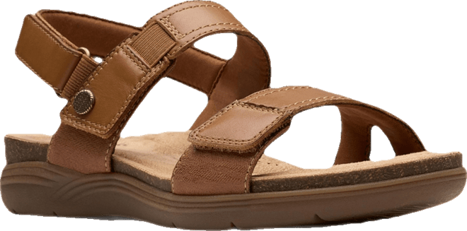 Collection Women's April Clover Riptape Flat Sandals